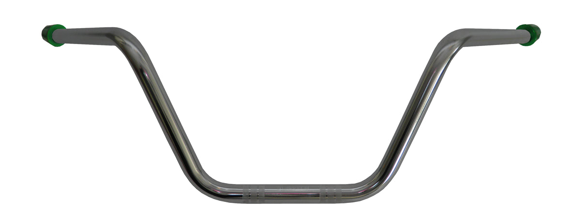 Manubrio Accossato In Acciaio Cromato Con Diametro Costante - 22 mm