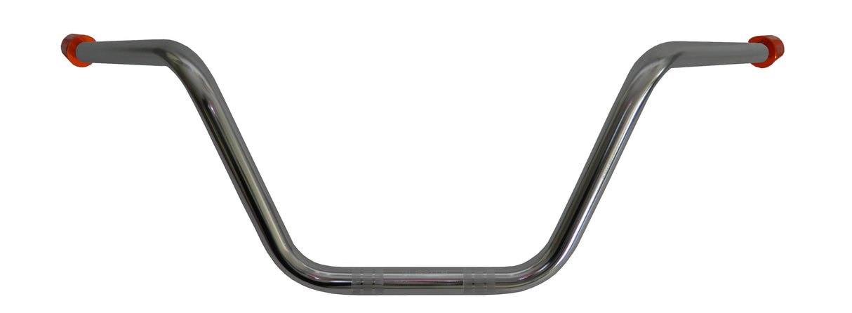 Manubrio Accossato In Acciaio Cromato Con Diametro Costante - 22 mm