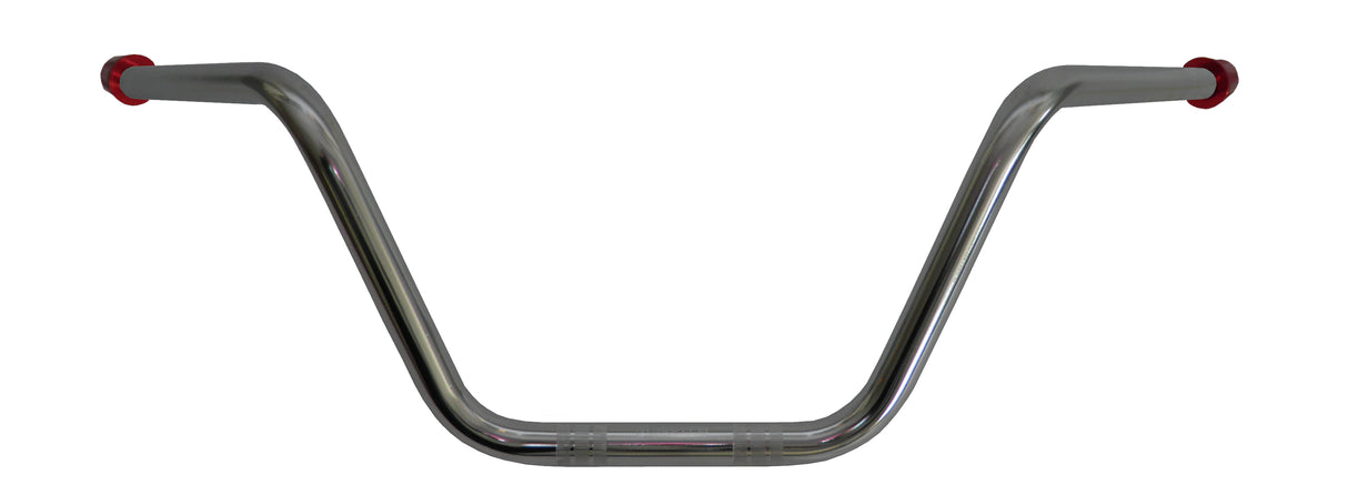 Manubrio Accossato In Acciaio Cromato Con Diametro Costante - 22 mm