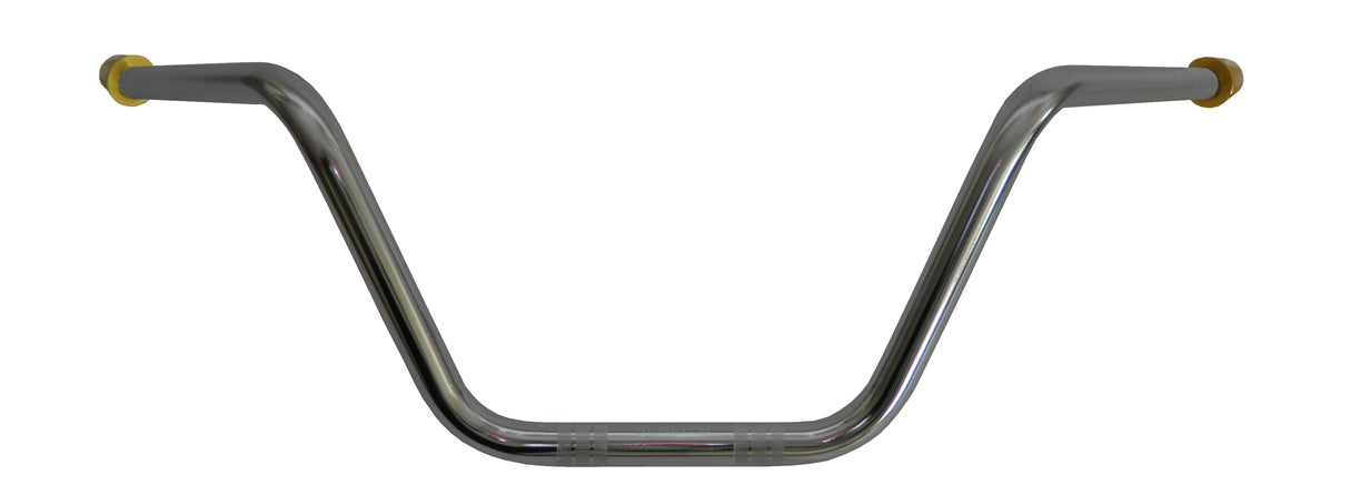 Manubrio Accossato In Acciaio Cromato Con Diametro Costante - 22 mm