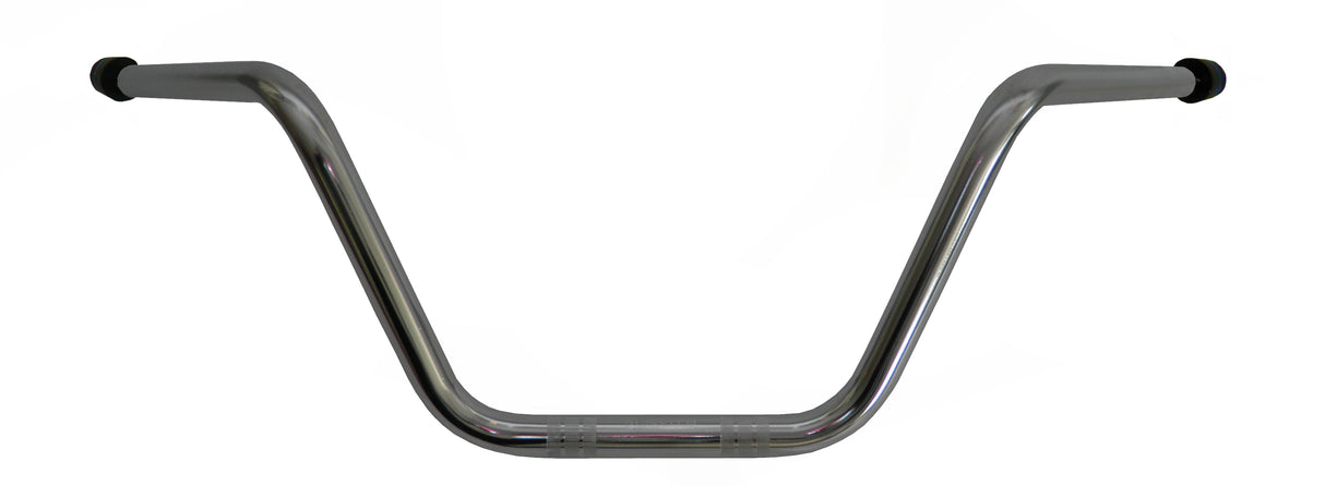 Manubrio Accossato In Acciaio Cromato Con Diametro Costante - 22 mm