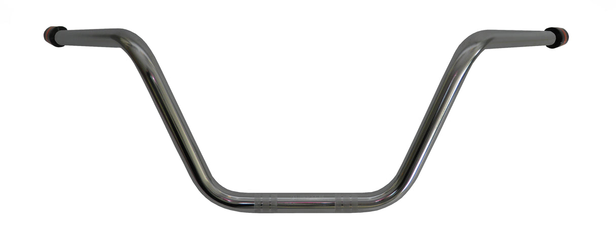 Manubrio Accossato In Acciaio Cromato Con Diametro Costante - 22 mm