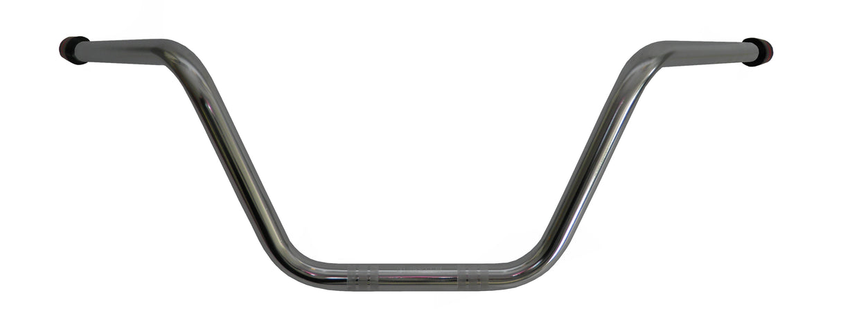 Manubrio Accossato In Acciaio Cromato Con Diametro Costante - 22 mm