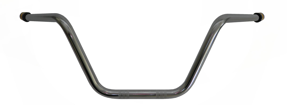 Manubrio Accossato In Acciaio Cromato Con Diametro Costante - 22 mm