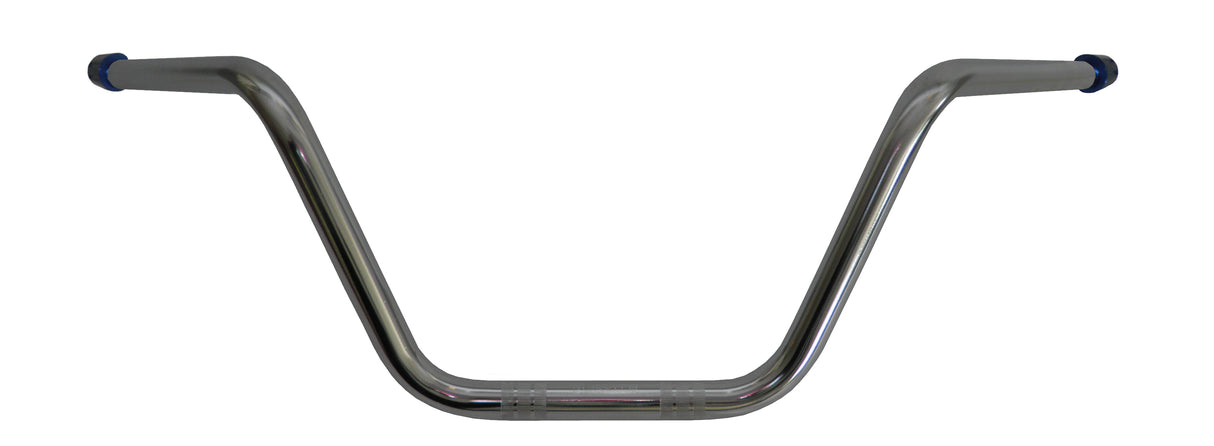 Manubrio Accossato In Acciaio Cromato Con Diametro Costante - 22 mm