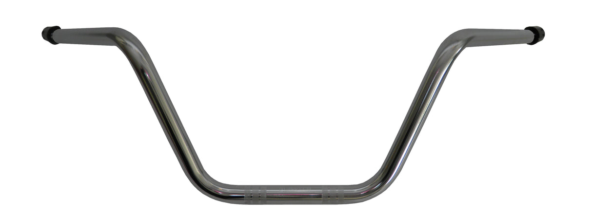 Manubrio Accossato In Acciaio Cromato Con Diametro Costante - 22 mm