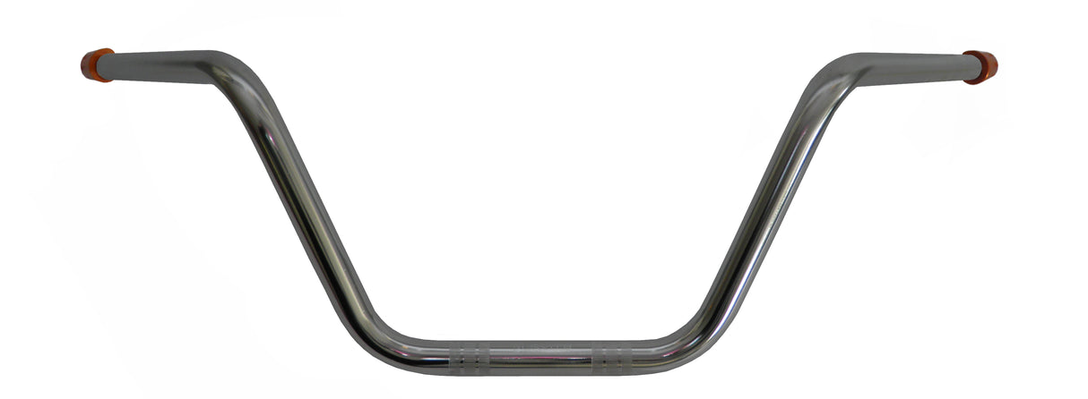 Manubrio Accossato In Acciaio Cromato Con Diametro Costante - 22 mm