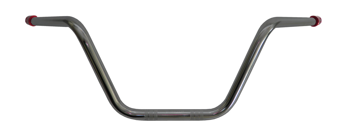 Manubrio Accossato In Acciaio Cromato Con Diametro Costante - 22 mm