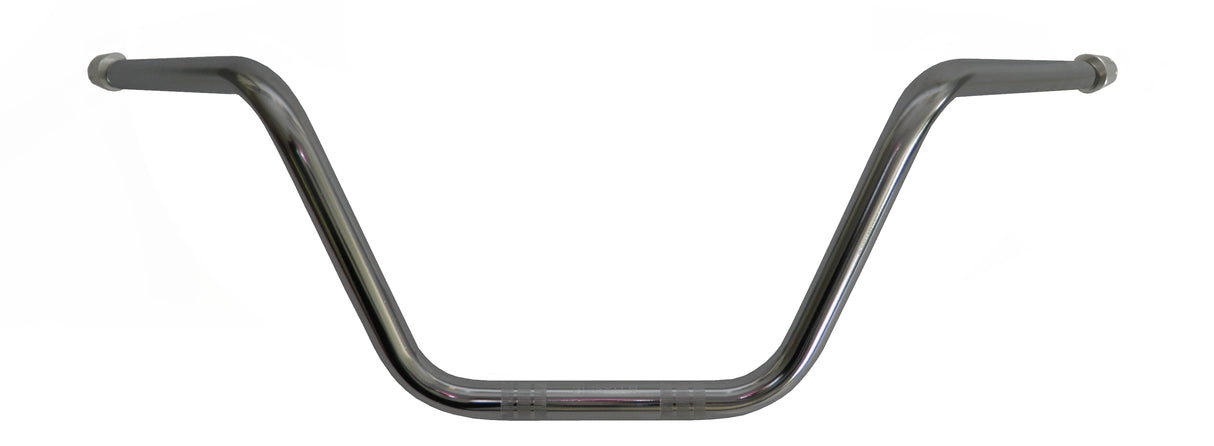 Manubrio Accossato In Acciaio Cromato Con Diametro Costante - 22 mm