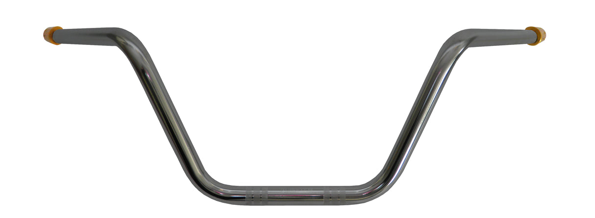 Manubrio Accossato In Acciaio Cromato Con Diametro Costante - 22 mm