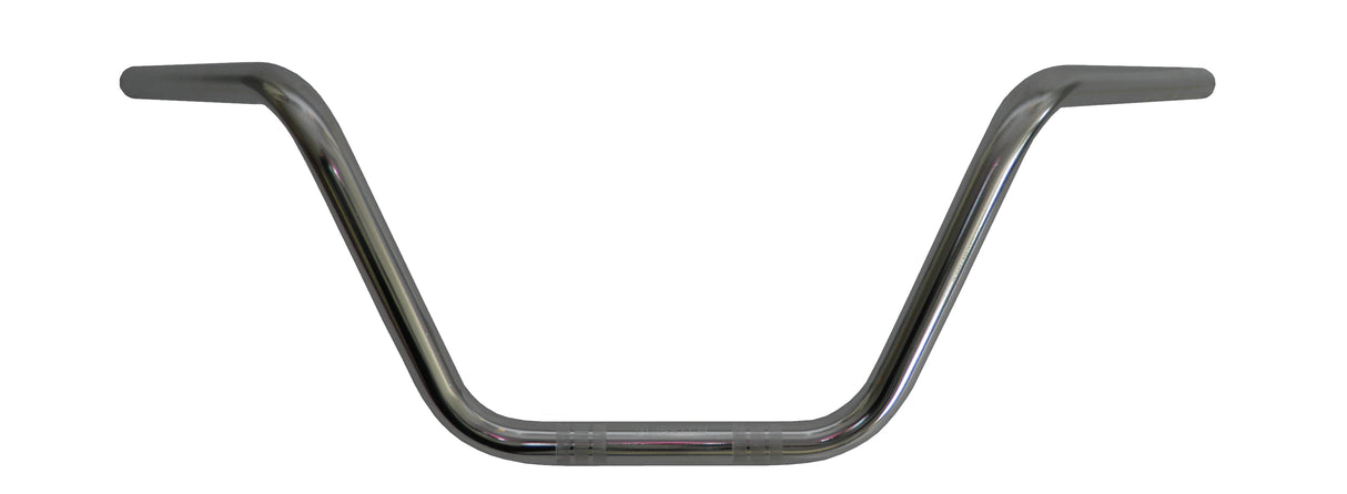 Manubrio Accossato In Acciaio Cromato Con Diametro Costante - 22 mm