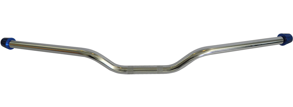 Manubrio Accossato In Acciaio Cromato Con Diametro Costante - 22 mm