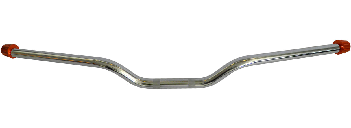 Manubrio Accossato In Acciaio Cromato Con Diametro Costante - 22 mm