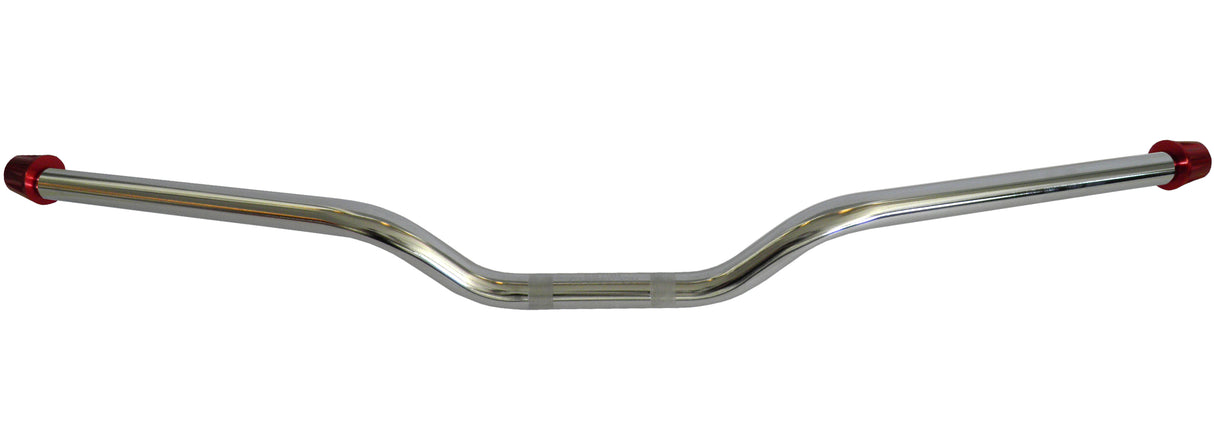 Manubrio Accossato In Acciaio Cromato Con Diametro Costante - 22 mm