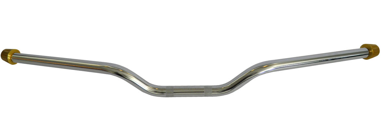 Manubrio Accossato In Acciaio Cromato Con Diametro Costante - 22 mm