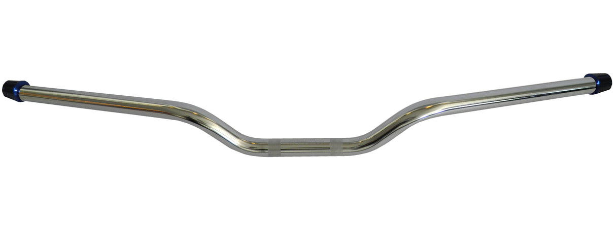 Manubrio Accossato In Acciaio Cromato Con Diametro Costante - 22 mm