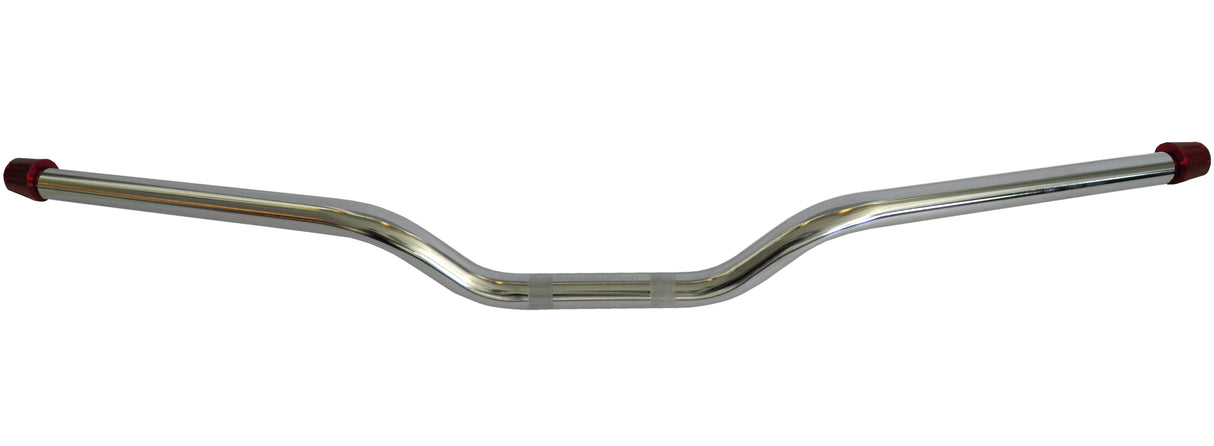 Manubrio Accossato In Acciaio Cromato Con Diametro Costante - 22 mm