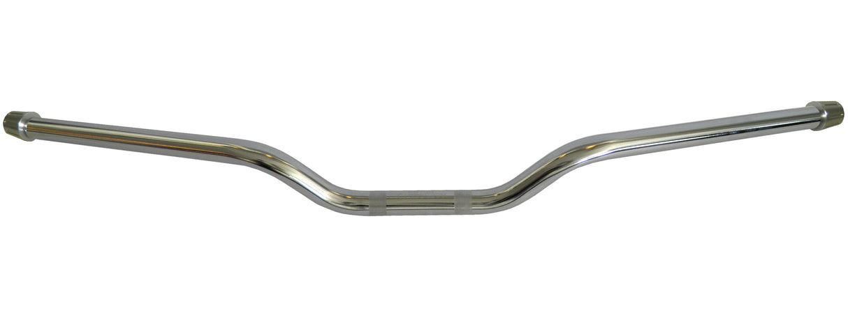 Manubrio Accossato In Acciaio Cromato Con Diametro Costante - 22 mm