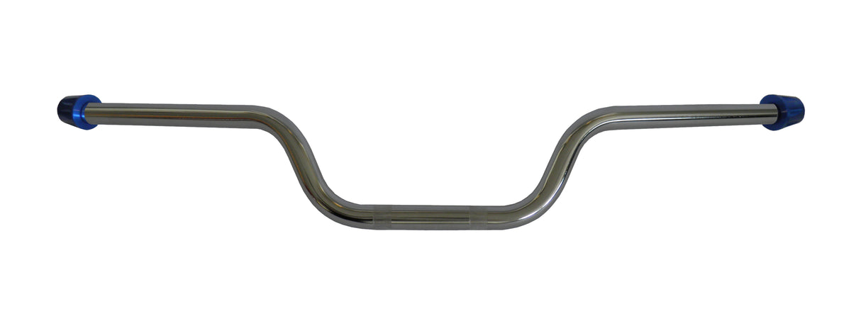 Manubrio Accossato In Acciaio Cromato Con Diametro Costante - 22 mm