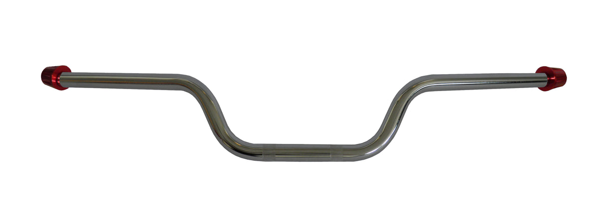 Manubrio Accossato In Acciaio Cromato Con Diametro Costante - 22 mm