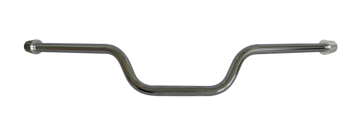 Manubrio Accossato In Acciaio Cromato Con Diametro Costante - 22 mm