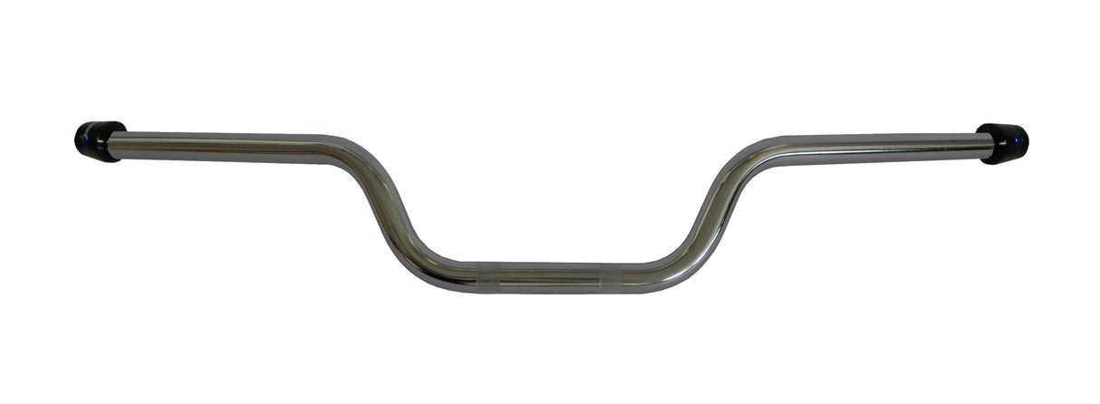 Manubrio Accossato In Acciaio Cromato Con Diametro Costante - 22 mm