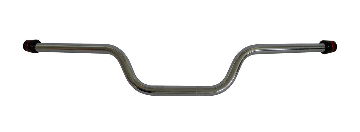 Manubrio Accossato In Acciaio Cromato Con Diametro Costante - 22 mm