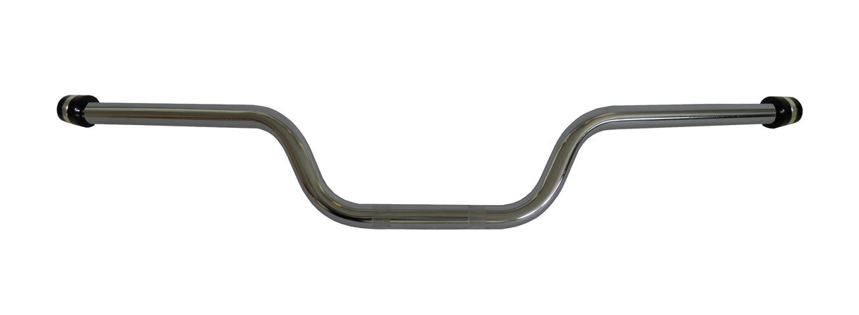 Manubrio Accossato In Acciaio Cromato Con Diametro Costante - 22 mm