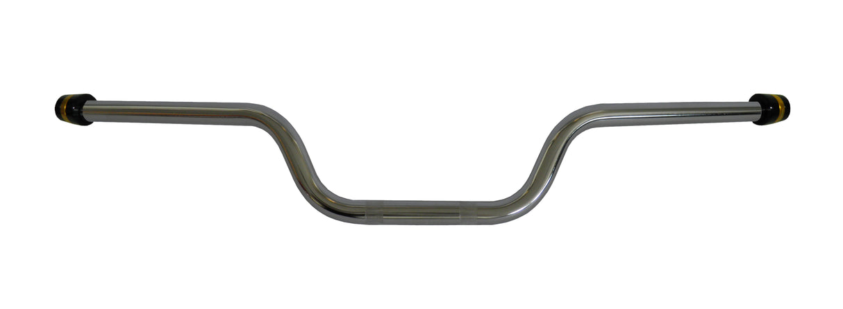 Manubrio Accossato In Acciaio Cromato Con Diametro Costante - 22 mm