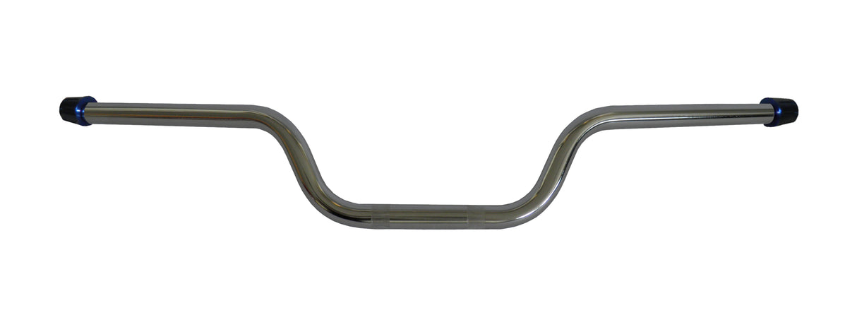 Manubrio Accossato In Acciaio Cromato Con Diametro Costante - 22 mm