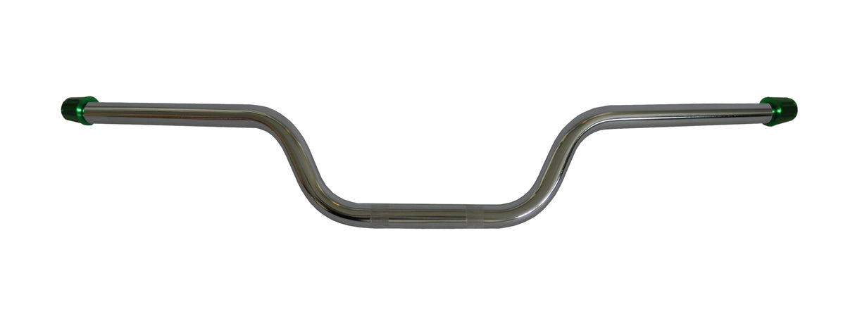 Manubrio Accossato In Acciaio Cromato Con Diametro Costante - 22 mm