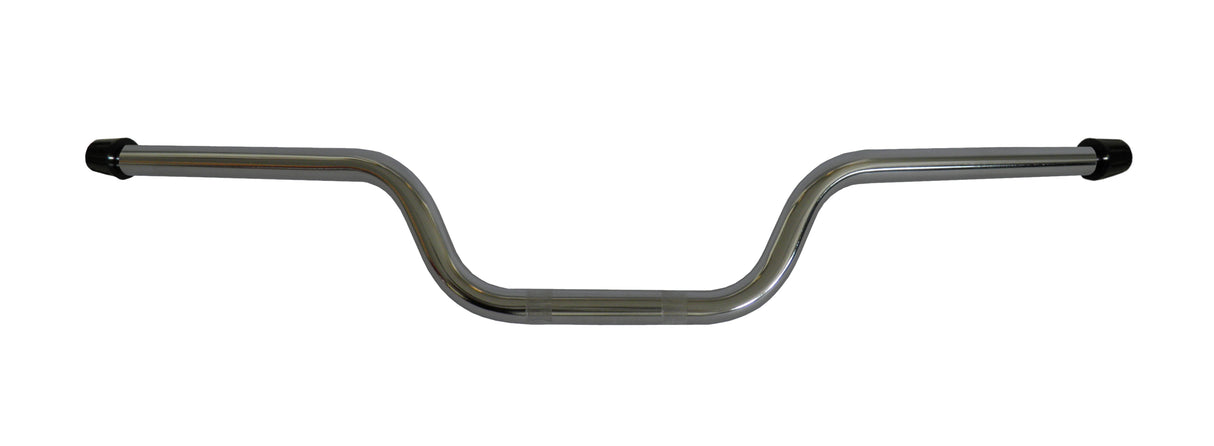 Manubrio Accossato In Acciaio Cromato Con Diametro Costante - 22 mm