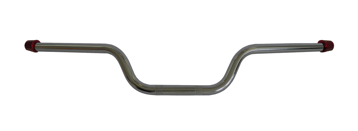 Manubrio Accossato In Acciaio Cromato Con Diametro Costante - 22 mm