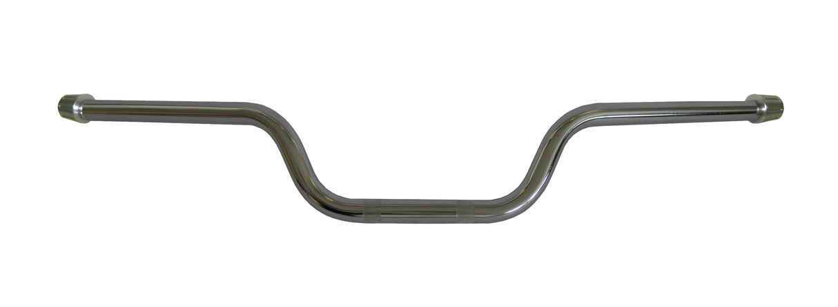 Manubrio Accossato In Acciaio Cromato Con Diametro Costante - 22 mm