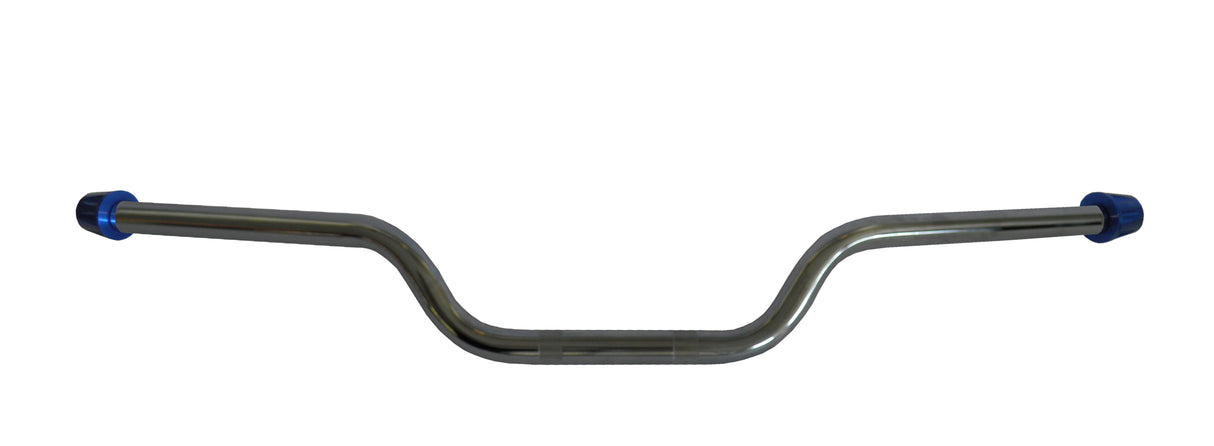 Manubrio Accossato In Acciaio Cromato Con Diametro Costante - 22 mm