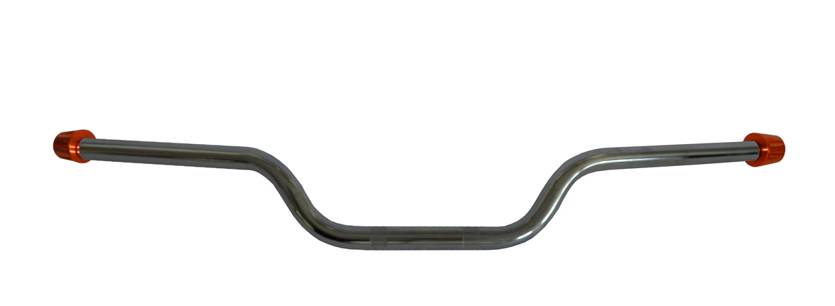 Manubrio Accossato In Acciaio Cromato Con Diametro Costante - 22 mm