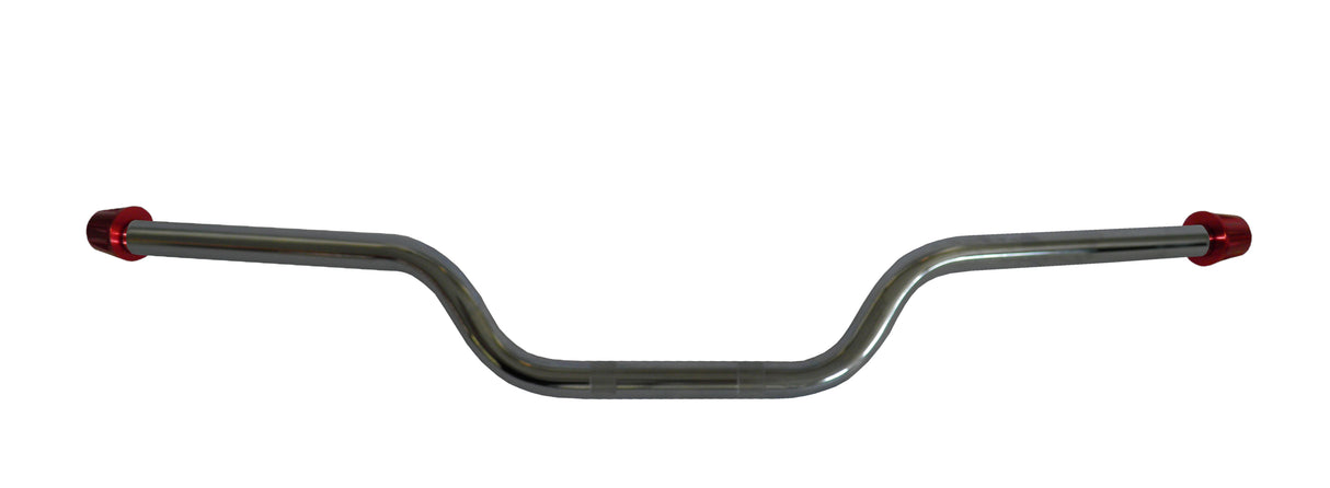 Manubrio Accossato In Acciaio Cromato Con Diametro Costante - 22 mm