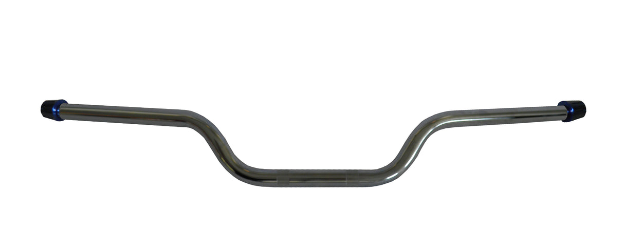 Manubrio Accossato In Acciaio Cromato Con Diametro Costante - 22 mm