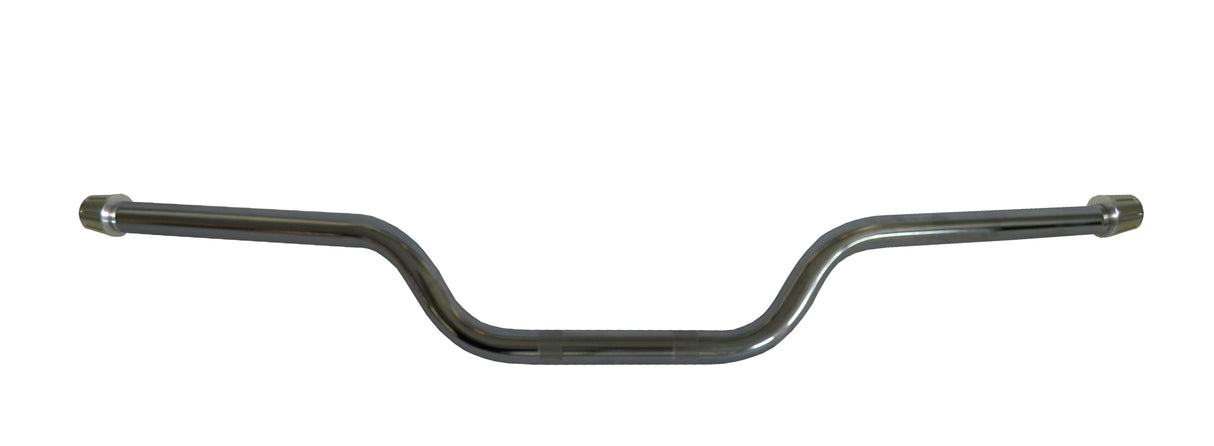 Manubrio Accossato In Acciaio Cromato Con Diametro Costante - 22 mm