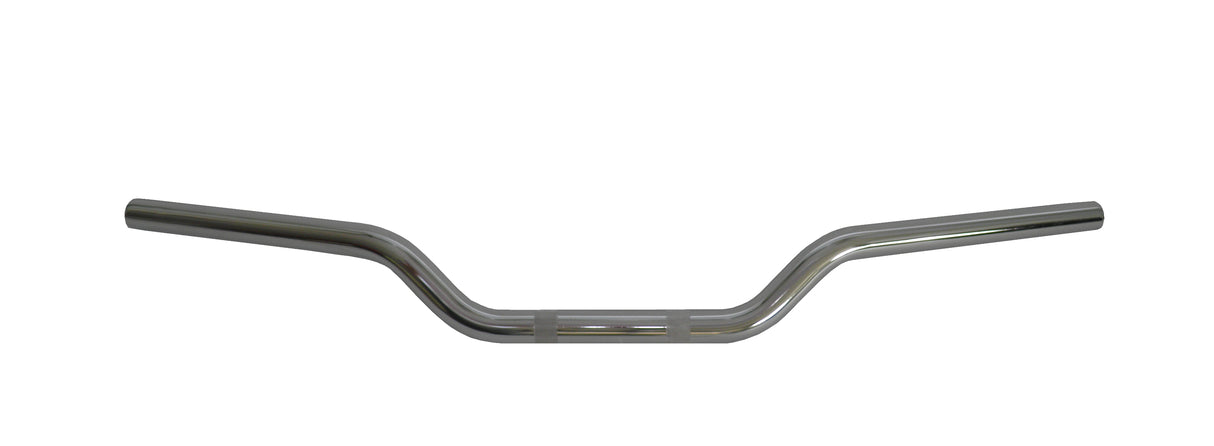 Manubrio Accossato In Acciaio Cromato Con Diametro Costante - 22 mm