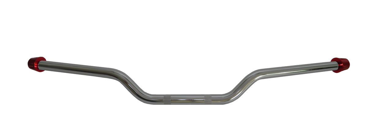 Manubrio Accossato In Acciaio Cromato Con Diametro Costante - 22 mm