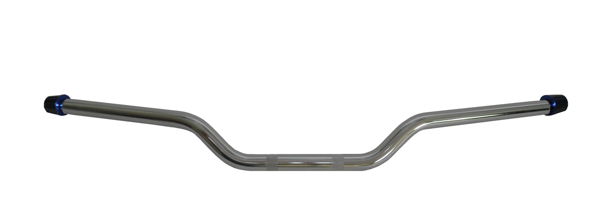 Manubrio Accossato In Acciaio Cromato Con Diametro Costante - 22 mm