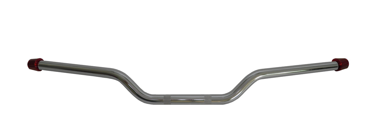 Manubrio Accossato In Acciaio Cromato Con Diametro Costante - 22 mm