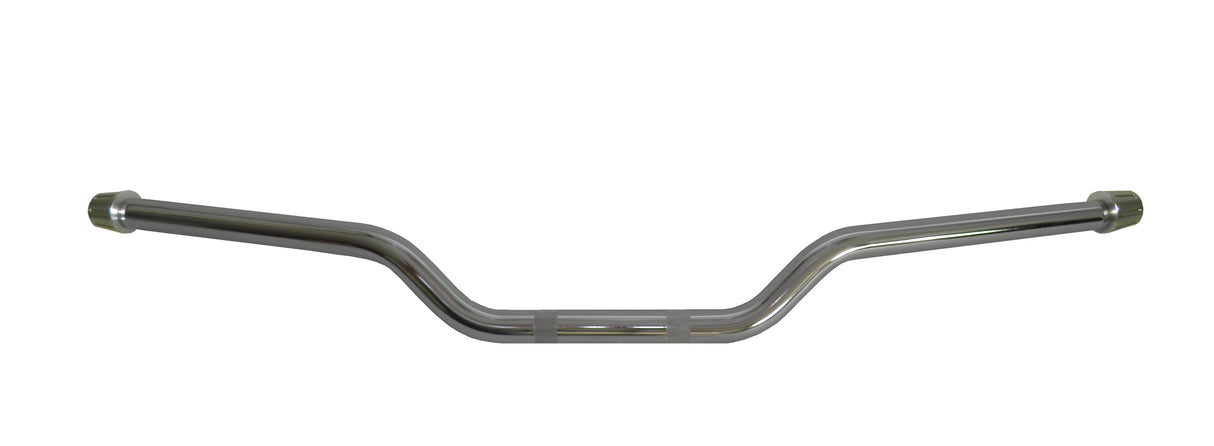 Manubrio Accossato In Acciaio Cromato Con Diametro Costante - 22 mm