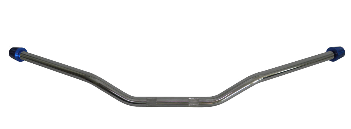 Manubrio Accossato In Acciaio Cromato Con Diametro Costante - 22 mm