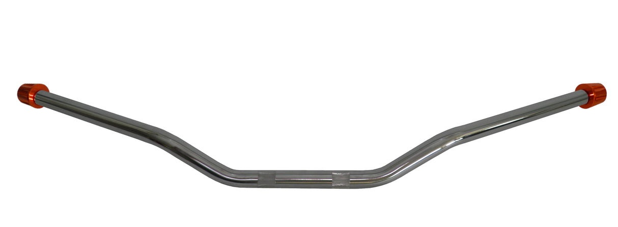 Manubrio Accossato In Acciaio Cromato Con Diametro Costante - 22 mm