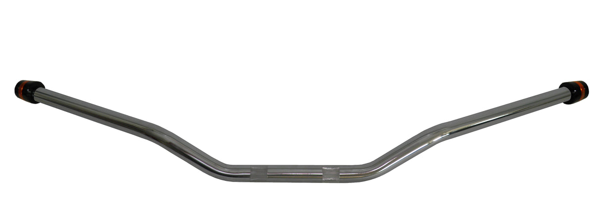 Manubrio Accossato In Acciaio Cromato Con Diametro Costante - 22 mm