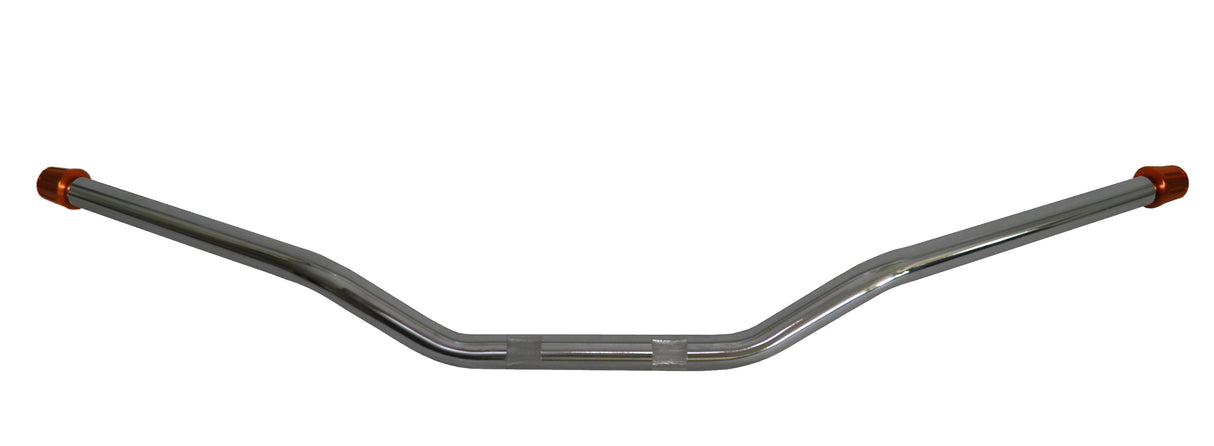 Manubrio Accossato In Acciaio Cromato Con Diametro Costante - 22 mm