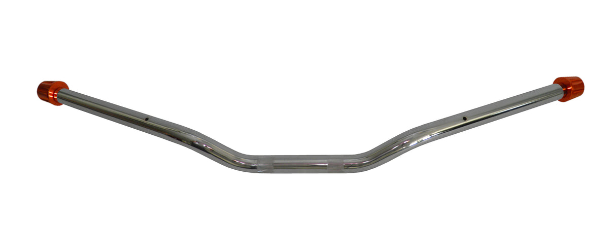 Manubrio Accossato In Acciaio Cromato Con Diametro Costante - 22 mm