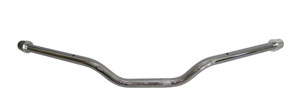 Manubrio Accossato In Acciaio Cromato Con Diametro Costante - 22 mm